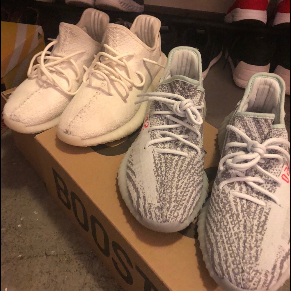 Yeezy boost “blue tint” & “ cremes”